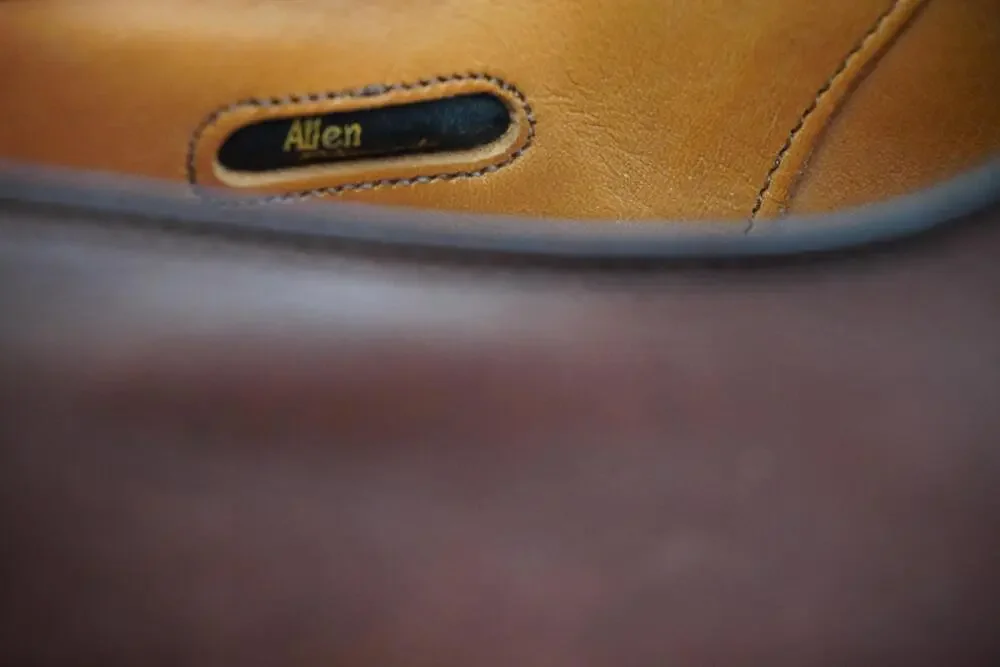 Allen Edmonds Park Avenue Shoes Mens Size 12 Brown Leather Dress Oxford Cap Toe